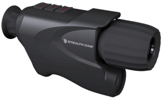 The Stealth Cam Digital Night Vision Monocular is crafted beautifully, with protective black rubber and an extended lens.